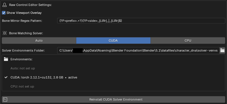 hardware settings